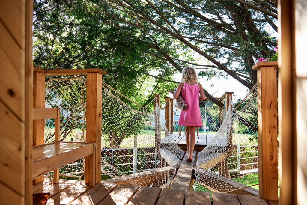 Das Baumhaus als Spielplatz für Kinder